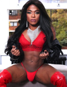 TS Amanda Black XXL Brazilian Escort